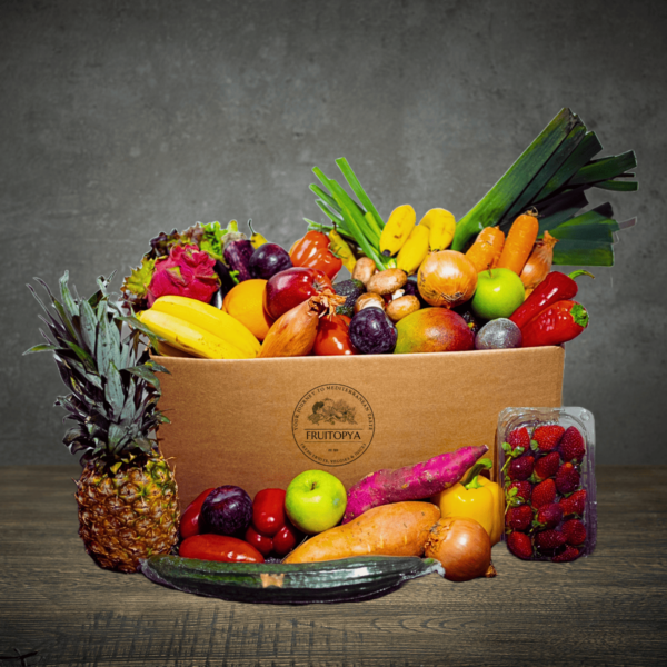 Medium fruit and vegetables box delivery